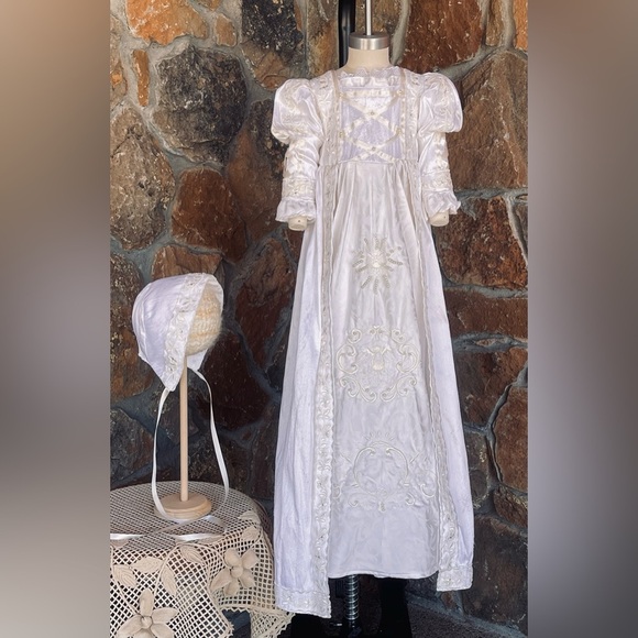 Baby Formal Lace Dress 3–6M Special Occasion | Linen Revival Co - Picture 4 of 11